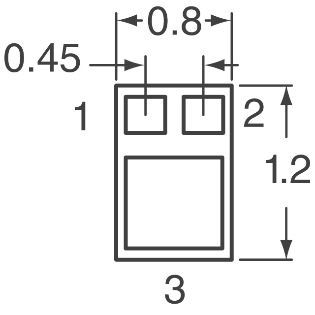 SSM3J46CTB(TPL3) Toshiba Semiconductor and Storage  Transistoren - FETs MOSFETs - Einzeln